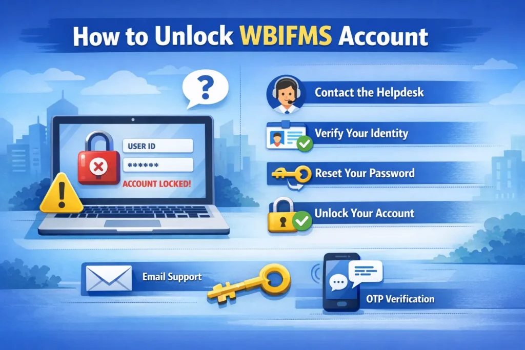 How to Unlock WBIFMS Account